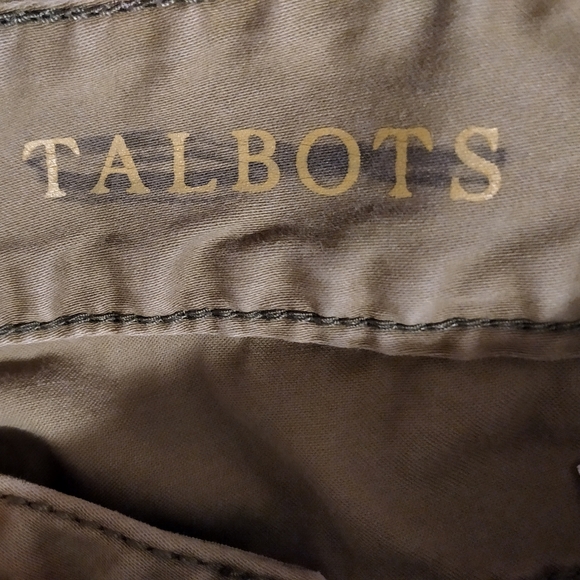 Talbots green olive pants - Picture 1 of 8